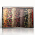 Large abstract wall art of Dubai skyline in muted black and gray tones on a framed acrylic, ideal for modern office decor.