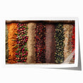 Rolled print of Dubai skyline in muted earth tones, ideal for art wall dining room.