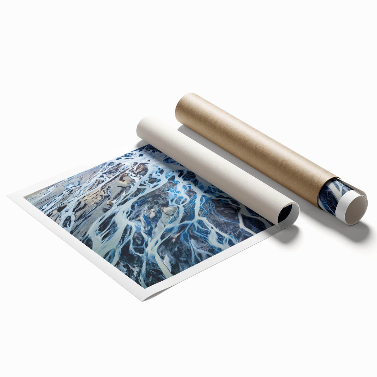 Extra large rolled print depicting a serene Canterbury.