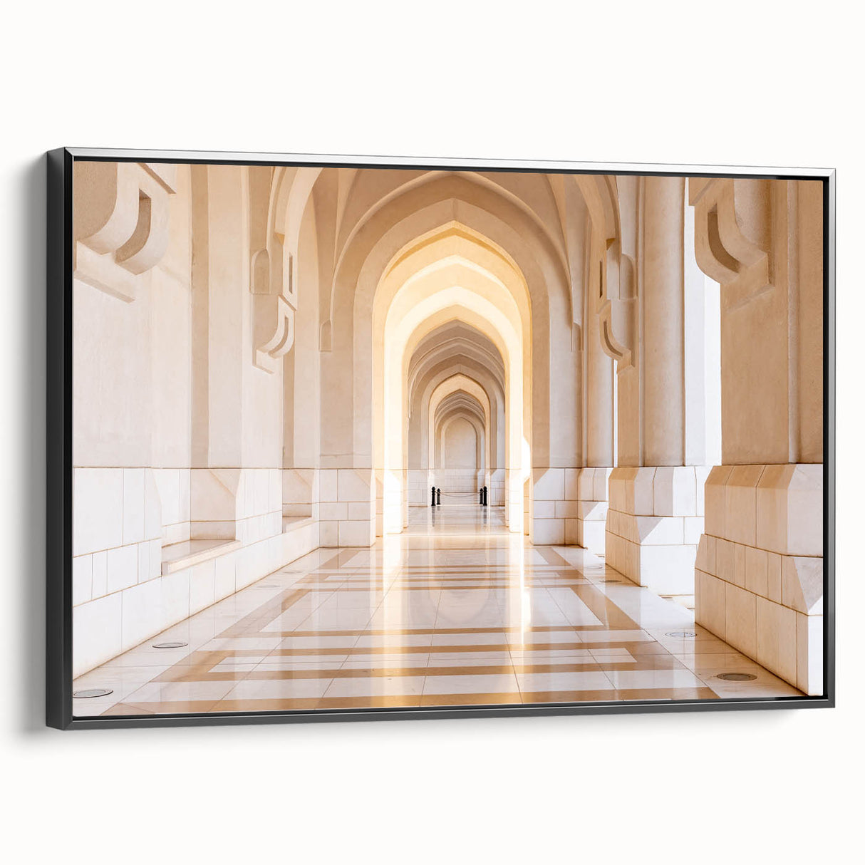 Black and white wall art featuring a vintage-style Alabama landscape on framed canvas, suitable for bedroom decor.