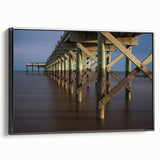 Black and white vintage poster art of a Connecticut landscape on framed canvas, suitable for bedroom decor.