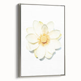 Framed canvas landscape art painting depicting a colorful spring scene, ideal for enhancing a living room or office space.