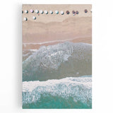 Large black and white abstract art on stretched canvas, featuring fluid shapes, ideal for kitchen wall art.