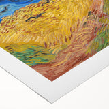 Art deco poster featuring a stylized cityscape in monochrome shades, printed on rolled canvas.