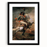 Romanticism Art: The Charging Chasseur - Famous Romantic Era Painting