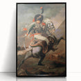 Romanticism Art: The Charging Chasseur - Famous Romantic Era Painting