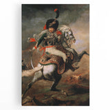 Romanticism Art: The Charging Chasseur - Famous Romantic Era Painting