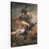 Romanticism Art: The Charging Chasseur - Famous Romantic Era Painting