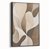 Framed Dining Room Prints – Contemporary Neutral Canvas Wall Art