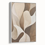 Framed Dining Room Prints – Contemporary Neutral Canvas Wall Art