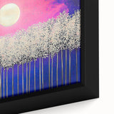 Abstract landscape framed canvas art showcasing vibrant colors and intricate textures, perfect for modern home decor. Ideal for adding a touch of elegance to any living space.