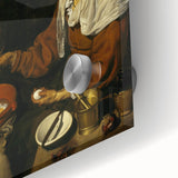 Baroque Kitchen Scene Wall Art – Classic Period Masterpiece