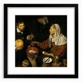 Baroque Kitchen Scene Wall Art – Classic Period Masterpiece