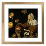 Baroque Kitchen Scene Wall Art – Classic Period Masterpiece