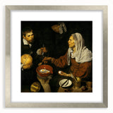 Baroque Kitchen Scene Wall Art – Classic Period Masterpiece