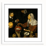 Baroque Kitchen Scene Wall Art – Classic Period Masterpiece