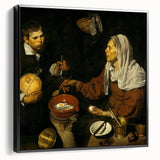 Baroque Kitchen Scene Wall Art – Classic Period Masterpiece