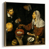 Baroque Kitchen Scene Wall Art – Classic Period Masterpiece