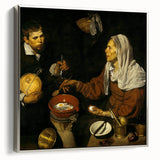 Baroque Kitchen Scene Wall Art – Classic Period Masterpiece