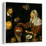 Baroque Kitchen Scene Wall Art – Classic Period Masterpiece
