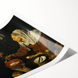 Baroque Kitchen Scene Wall Art – Classic Period Masterpiece