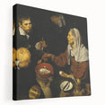 Baroque Kitchen Scene Wall Art – Classic Period Masterpiece
