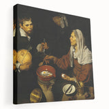 Baroque Kitchen Scene Wall Art – Classic Period Masterpiece