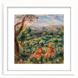 Impressionist Landscape Wall Art - Renoir's Scenic Countryside Print
