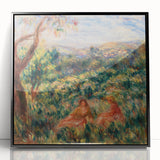 Impressionist Landscape Wall Art - Renoir's Scenic Countryside Print