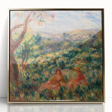 Impressionist Landscape Wall Art - Renoir's Scenic Countryside Print