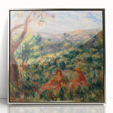 Impressionist Landscape Wall Art - Renoir's Scenic Countryside Print