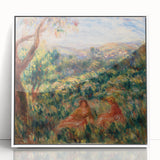 Impressionist Landscape Wall Art - Renoir's Scenic Countryside Print