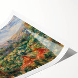 Impressionist Landscape Wall Art - Renoir's Scenic Countryside Print