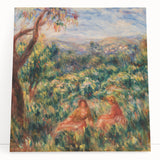 Impressionist Landscape Wall Art - Renoir's Scenic Countryside Print