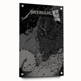 Metallica Skeleton Angel Poster - Retro Metal Wall Art