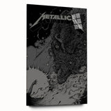 Metallica Skeleton Angel Poster - Retro Metal Wall Art