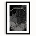 Metallica Skeleton Angel Poster - Retro Metal Wall Art