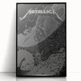 Metallica Skeleton Angel Poster - Retro Metal Wall Art