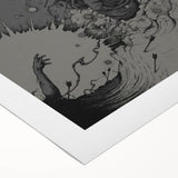 Metallica Skeleton Angel Poster - Retro Metal Wall Art