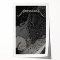 Metallica Skeleton Angel Poster - Retro Metal Wall Art