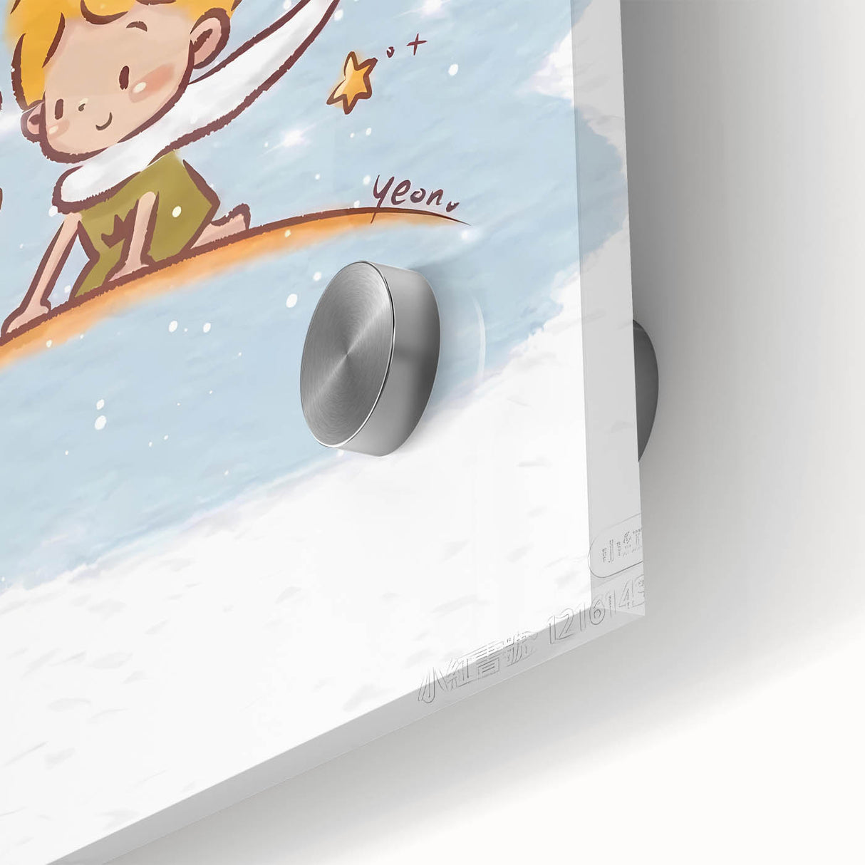 Little Prince & Rose Girls Room Wall Art - Dreamy Kids Decor