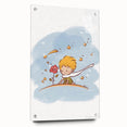 Little Prince & Rose Girls Room Wall Art - Dreamy Kids Decor