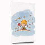 Little Prince & Rose Girls Room Wall Art - Dreamy Kids Decor