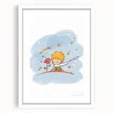 Little Prince & Rose Girls Room Wall Art - Dreamy Kids Decor