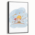 Little Prince & Rose Girls Room Wall Art - Dreamy Kids Decor