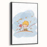 Little Prince & Rose Girls Room Wall Art - Dreamy Kids Decor
