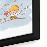 Little Prince & Rose Girls Room Wall Art - Dreamy Kids Decor