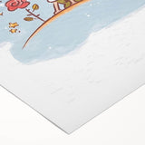 Little Prince & Rose Girls Room Wall Art - Dreamy Kids Decor