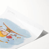 Little Prince & Rose Girls Room Wall Art - Dreamy Kids Decor