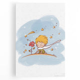Little Prince & Rose Girls Room Wall Art - Dreamy Kids Decor